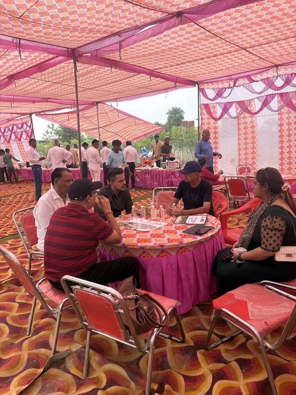 Vantara Heritage Garhmukteshwar – Client Meeting at Site Visit Event