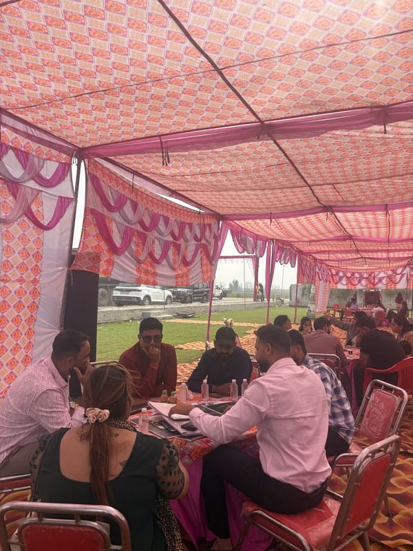 Vantara Heritage Garhmukteshwar – Plot Enquiry Meeting During Site Visit